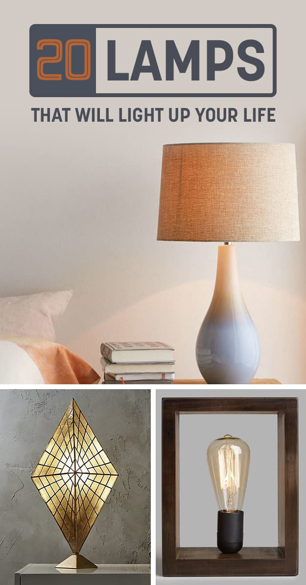 20 Lamps That Will Light Up Your Life