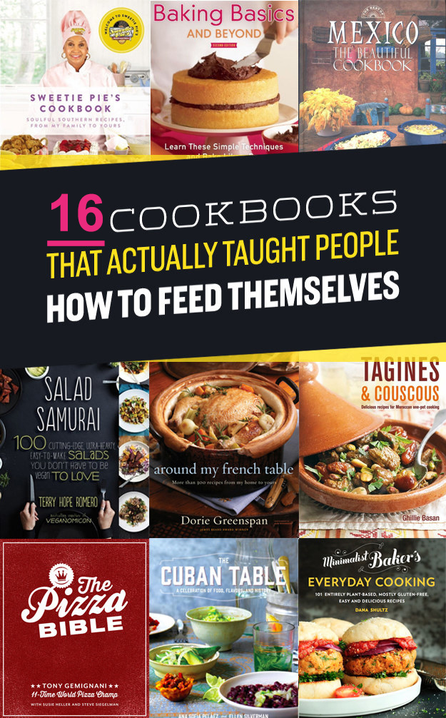 16 Cookbooks That Actually Taught People How To Feed Themselves