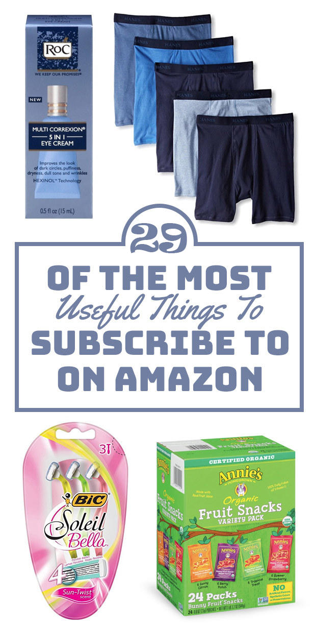 29 Of The Most Useful Things To Subscribe To On Amazon